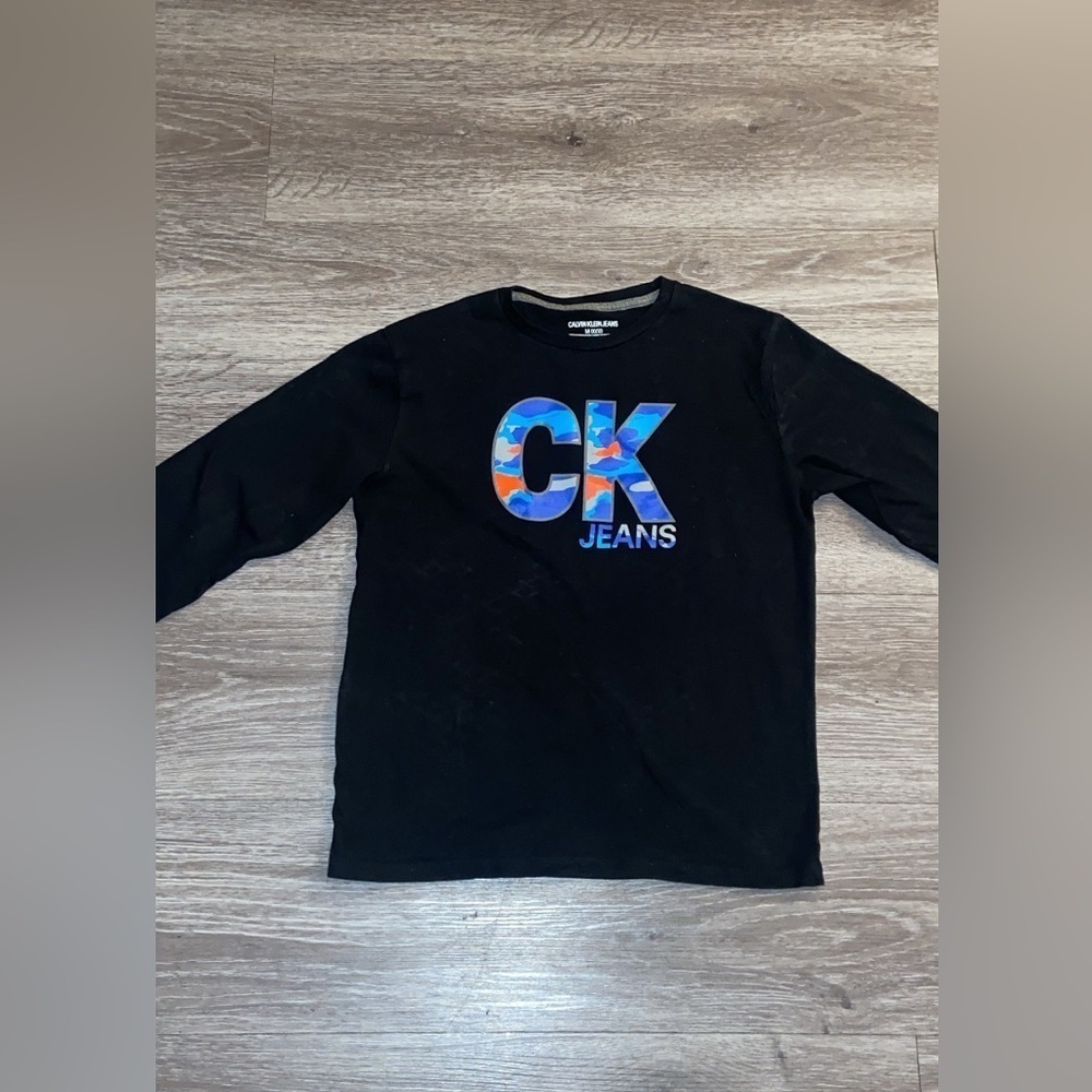 calvin klein long sleeve top ♡.